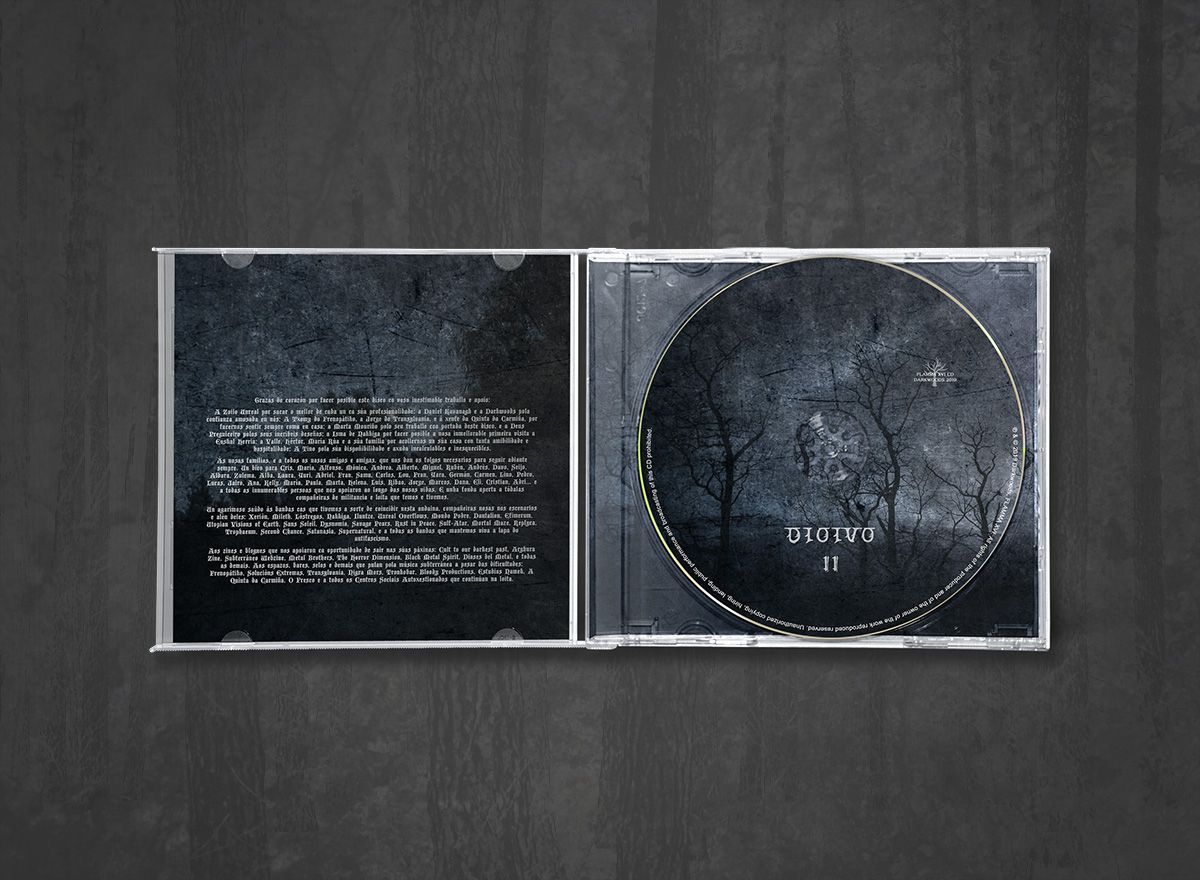 Additional artwork for "II" by Dioivo available at Darkwoods Webstore