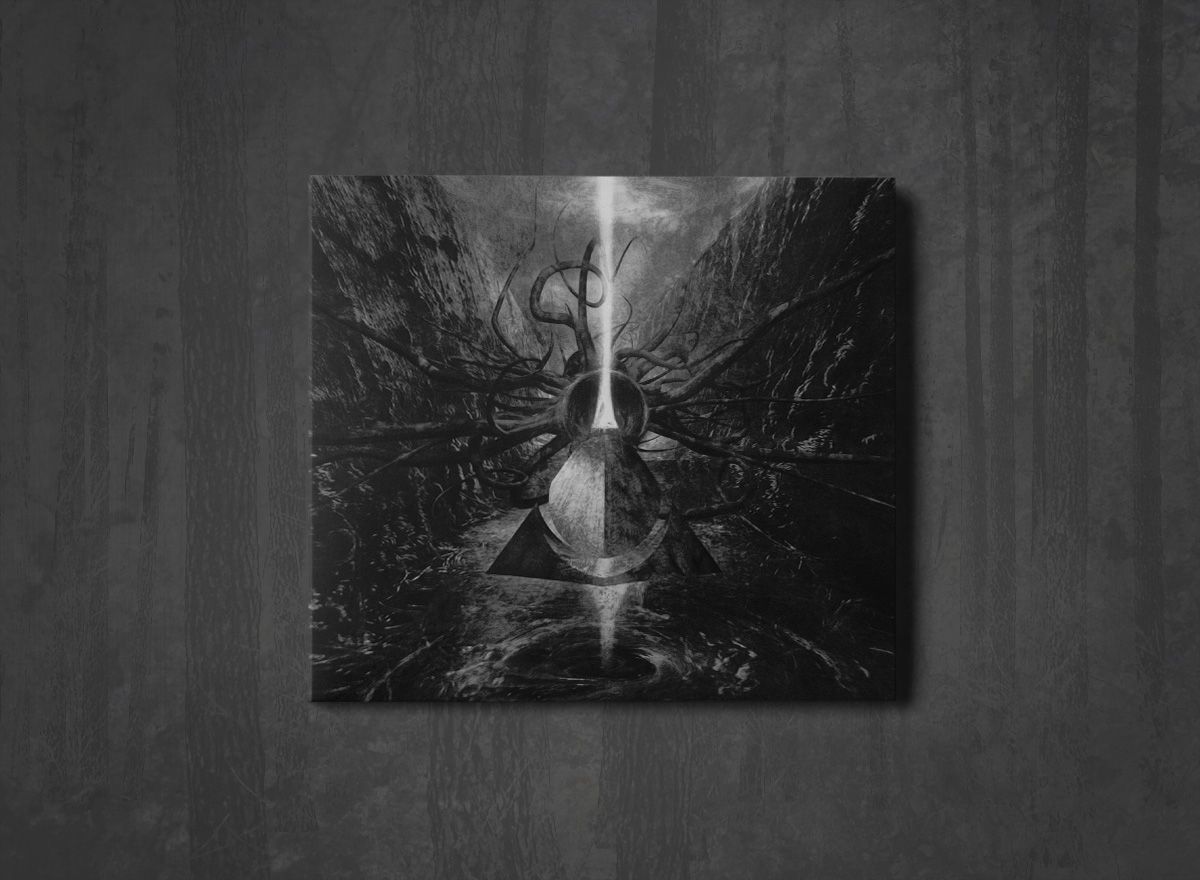 Additional artwork for "Endinghent" by Altarage available at Darkwoods Webstore