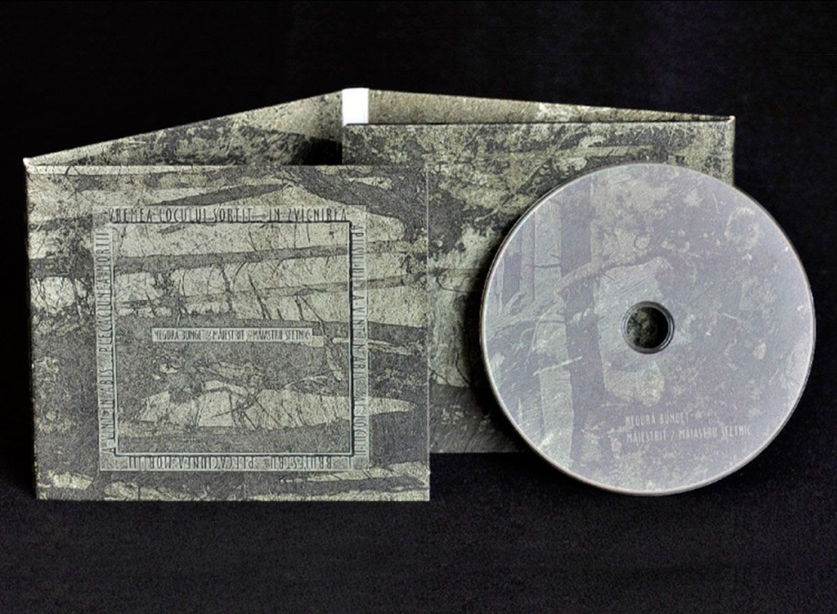 Additional artwork for "Măiestrit / Măiastru Sfetnic" by Negură Bunget available at Darkwoods Webstore