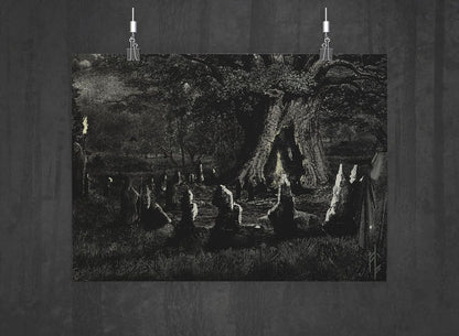 Additional artwork for "Funeral Pyre" by Ancient Emblem available at Darkwoods Webstore