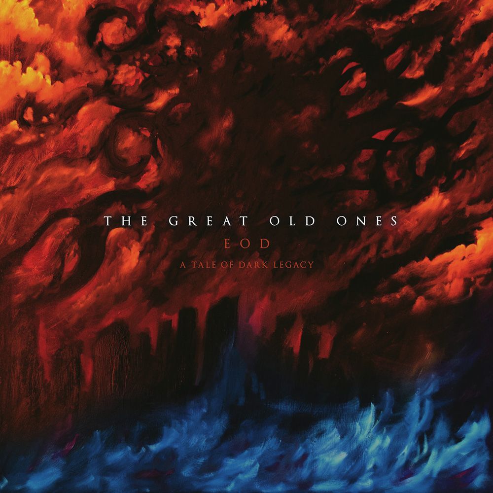Front cover of "EOD: A Tale of Dark Legacy" by The Great Old Ones available at Darkwoods Webstore