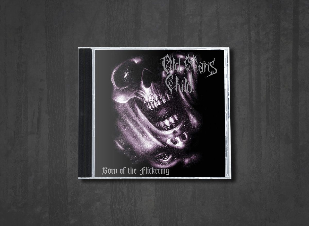 Additional artwork for "Born of the Flickering" by Old Man's Child available at Darkwoods Webstore