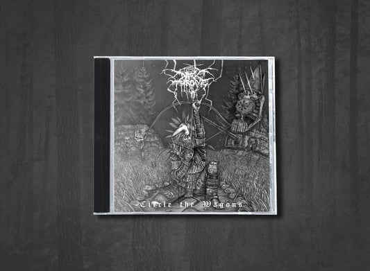 Additional artwork for "Circle the Wagons" by Darkthrone available at Darkwoods Webstore