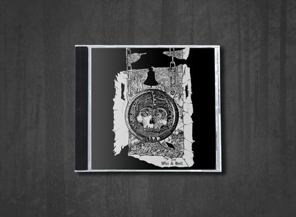 Additional artwork for "War & Hell" by Körgull the Exterminator / Akerbeltz available at Darkwoods Webstore