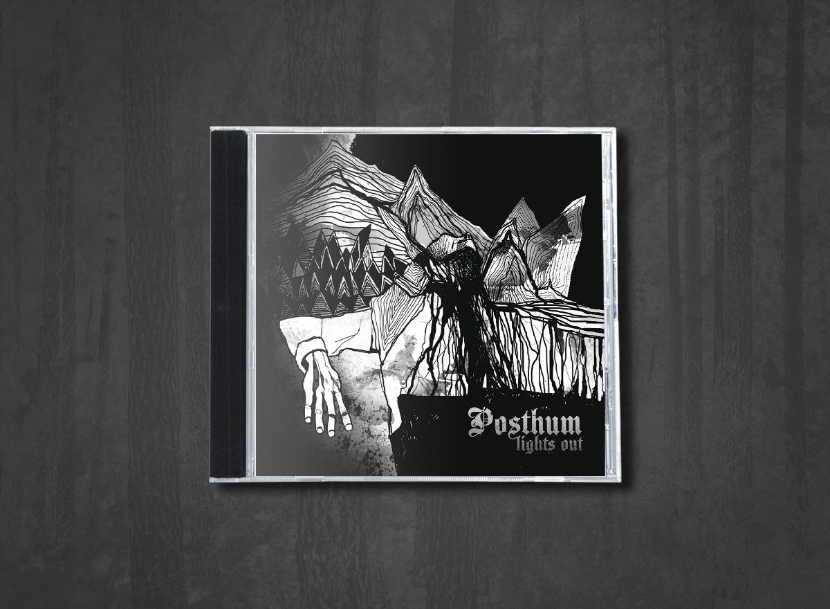 Additional artwork for "Lights Out" by Posthum available at Darkwoods Webstore