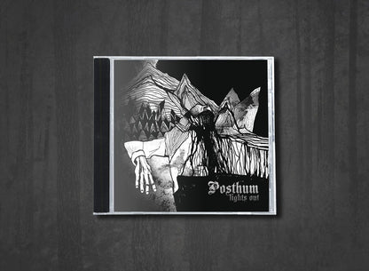 Additional artwork for "Lights Out" by Posthum available at Darkwoods Webstore