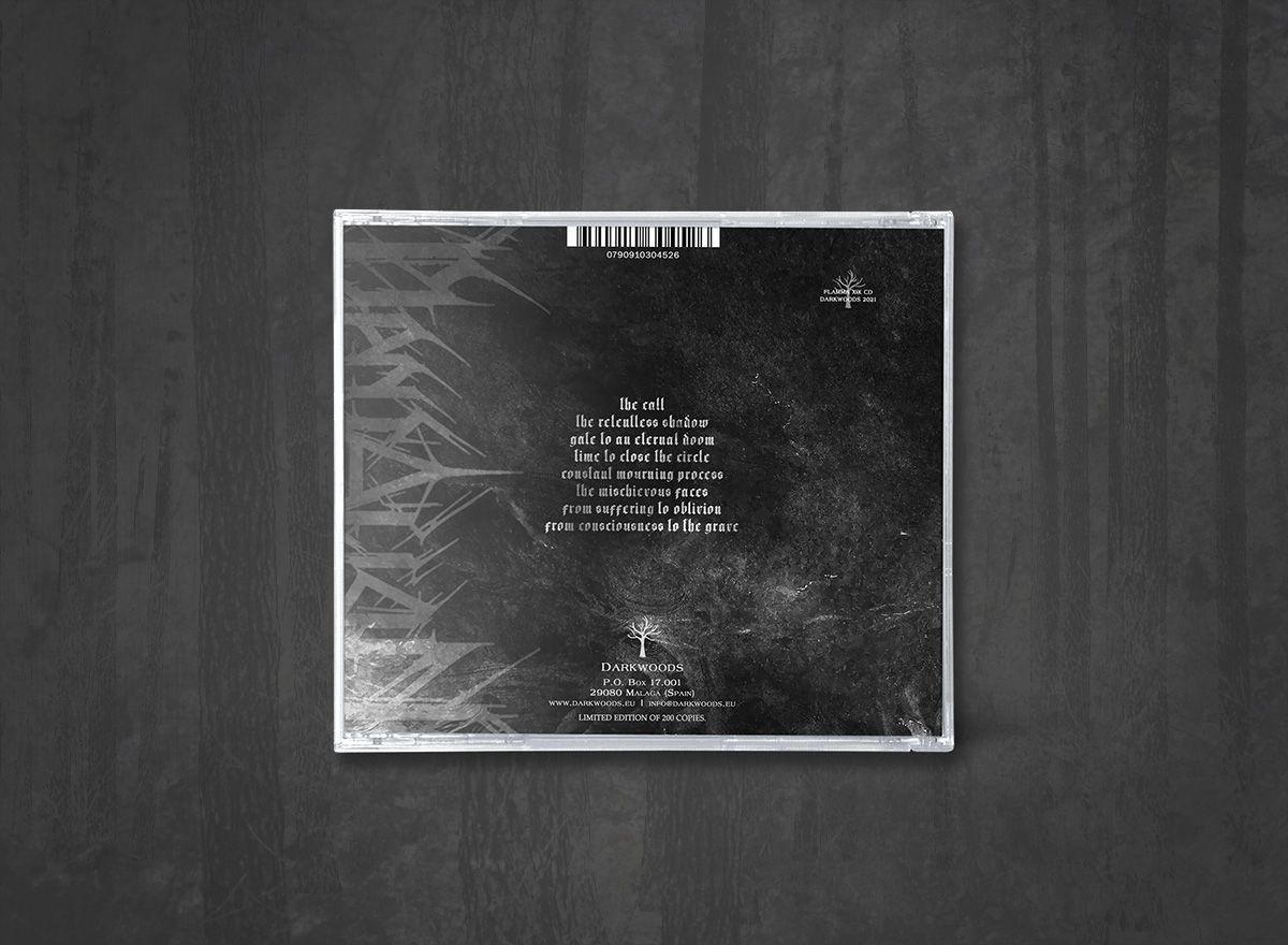 Additional artwork for "Time To Pass Away" by Dantalion available at Darkwoods Webstore