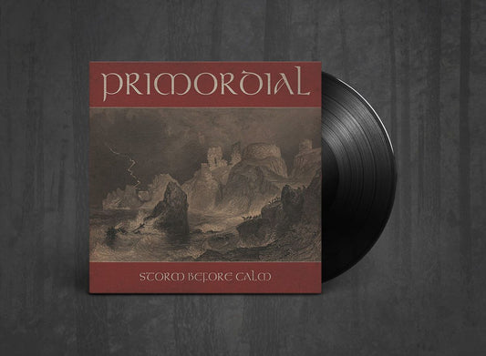 Additional artwork for "Storm Before Calm" by Primordial available at Darkwoods Webstore