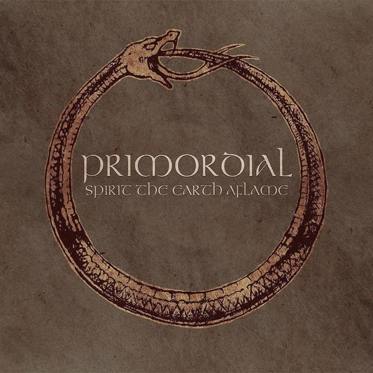 Front cover of "Spirit the Earth Aflame" by Primordial available at Darkwoods Webstore