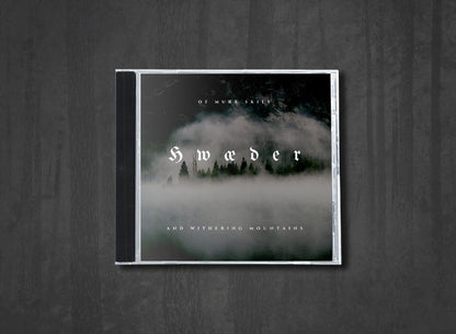 Additional artwork for "Of Murk Skies and Withering Mountains" by Hwæder available at Darkwoods Webstore