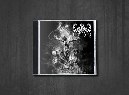Additional artwork for "Victorious Satan" by Mørknatt available at Darkwoods Webstore