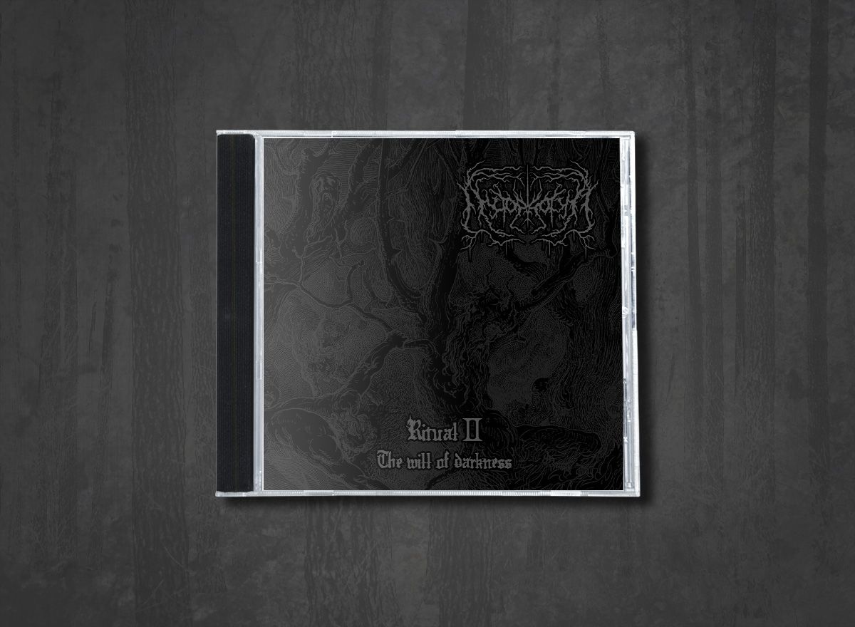 Additional artwork for "Ritual II: The Will of Darkness" by Nyctophobia available at Darkwoods Webstore