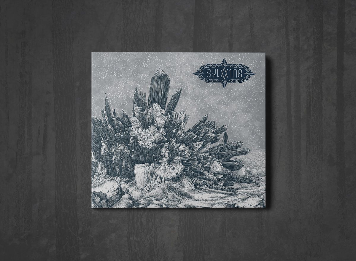 Additional artwork for "Atoms Aligned, Coming Undone" by Sylvaine available at Darkwoods Webstore