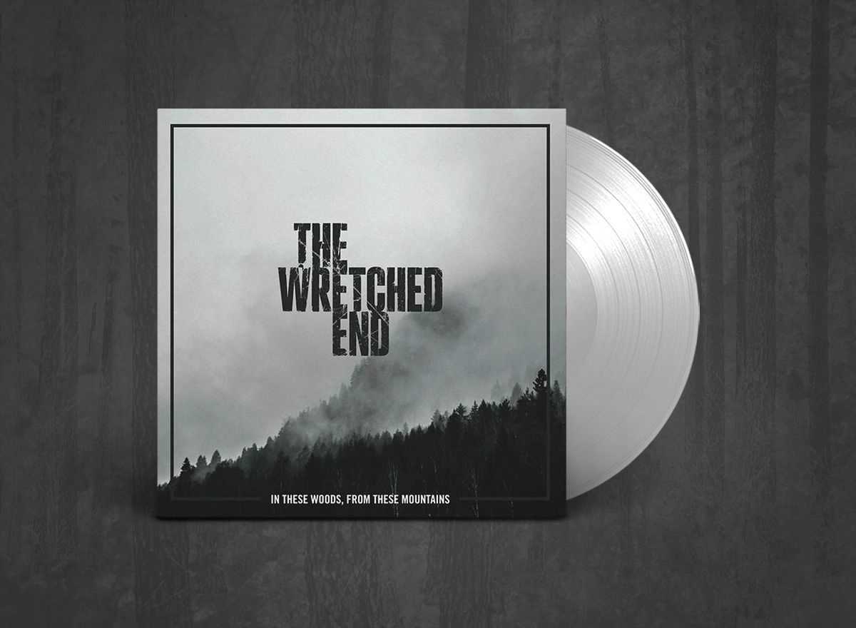Additional artwork for "In These Woods, from These Mountains" by The Wretched End available at Darkwoods Webstore
