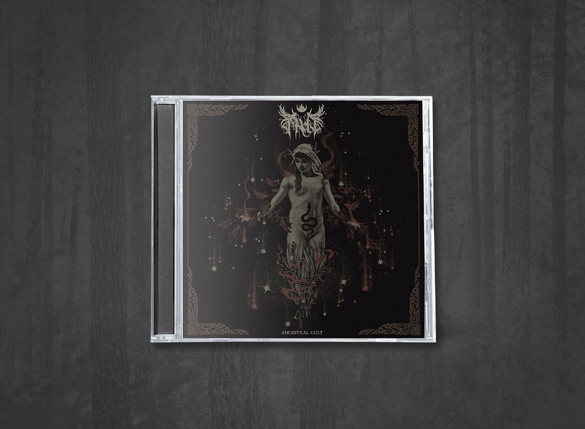 Additional artwork for "Ancestral Cult" by Arde available at Darkwoods Webstore