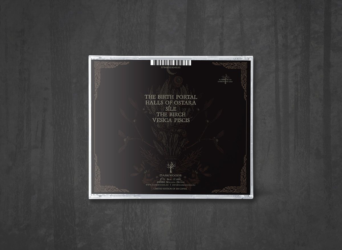 Additional artwork for "Ancestral Cult" by Arde available at Darkwoods Webstore