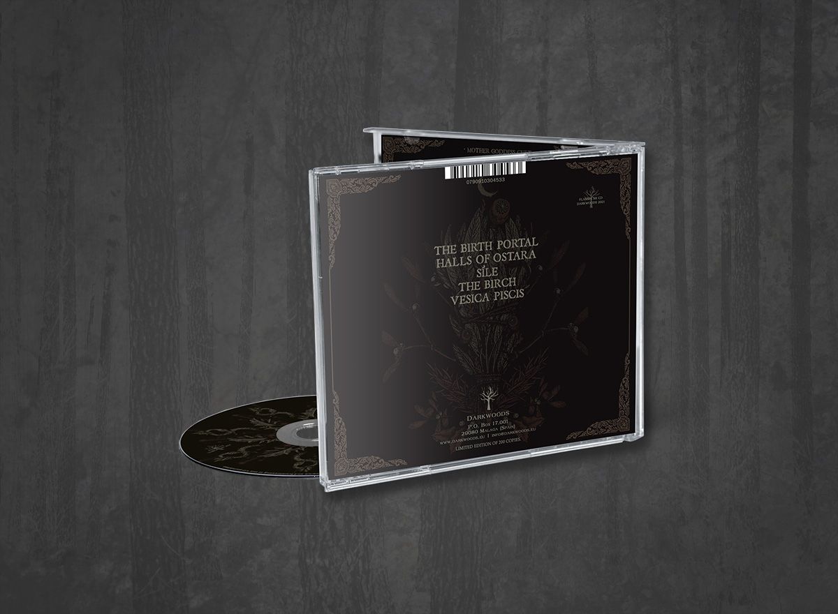Additional artwork for "Ancestral Cult" by Arde available at Darkwoods Webstore