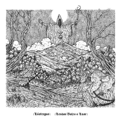 Front cover of "Lendas Baixo o Luar" by Lóstregos available at Darkwoods Webstore
