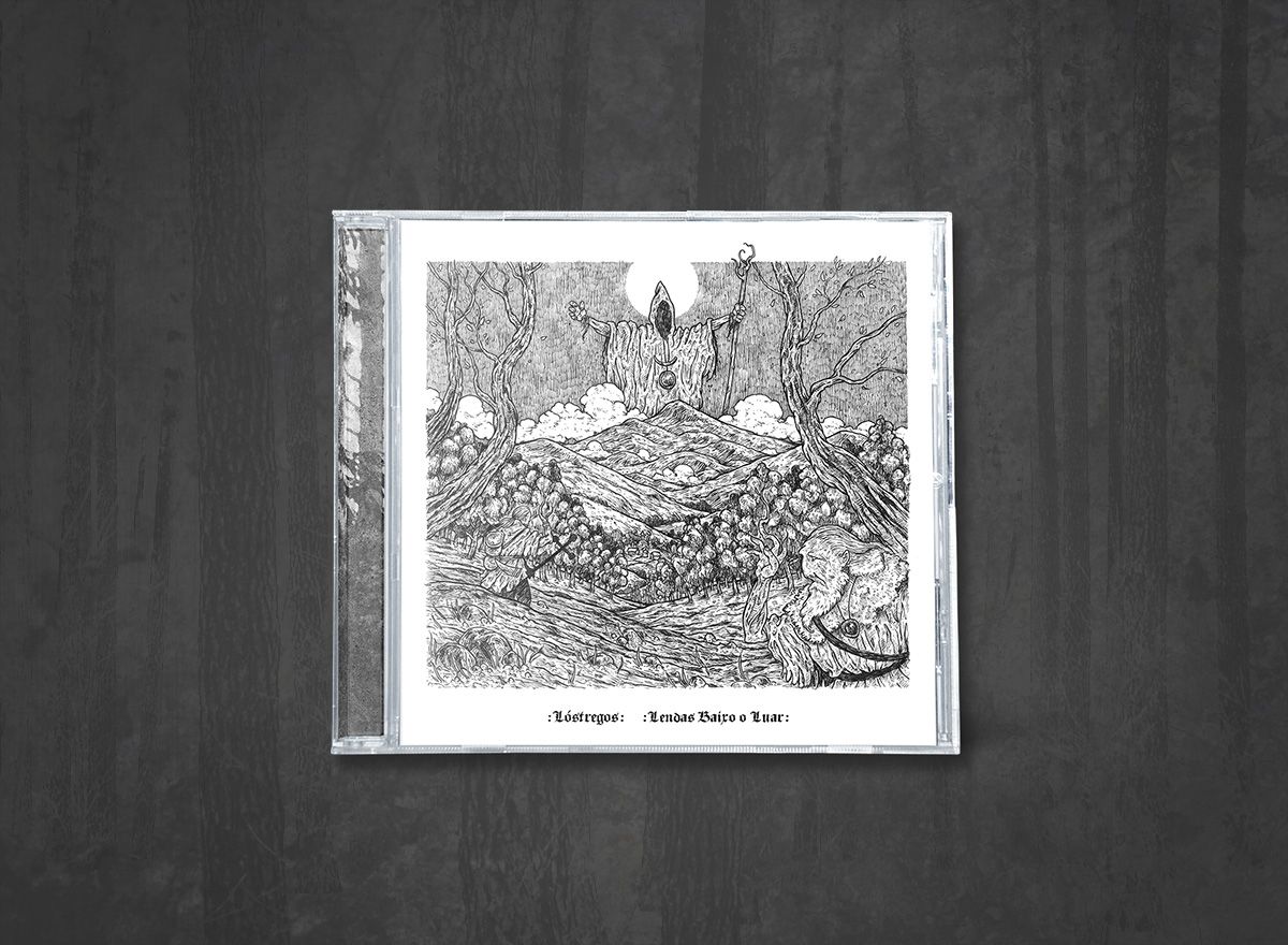 Additional artwork for "Lendas Baixo o Luar" by Lóstregos available at Darkwoods Webstore