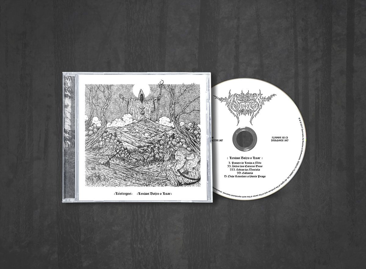 Additional artwork for "Lendas Baixo o Luar" by Lóstregos available at Darkwoods Webstore