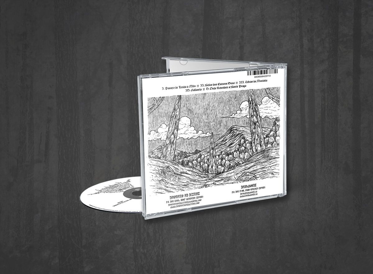 Additional artwork for "Lendas Baixo o Luar" by Lóstregos available at Darkwoods Webstore