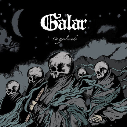 Front cover of "De gjenlevende" by Galar available at Darkwoods Webstore