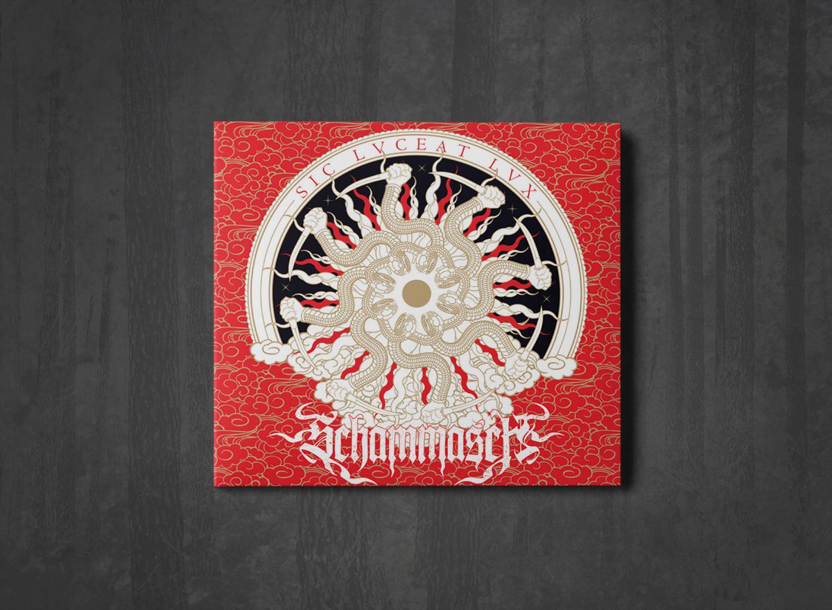 Additional artwork for "Sic Lvceat Lvx" by Schammasch available at Darkwoods Webstore