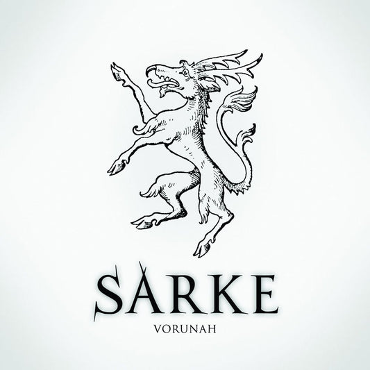 Front cover of "Vorunah" by Sarke available at Darkwoods Webstore