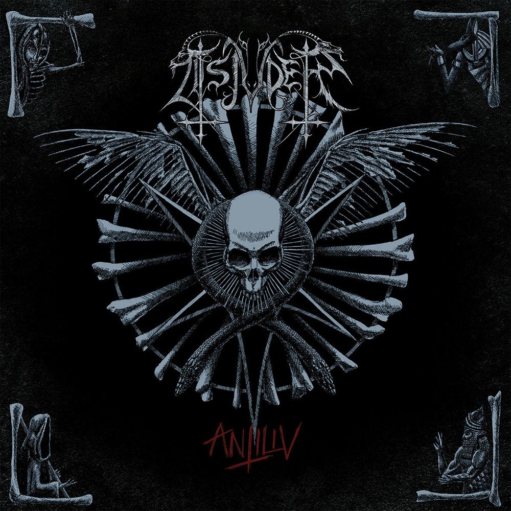 Front cover of "Antiliv" by Tsjuder available at Darkwoods Webstore