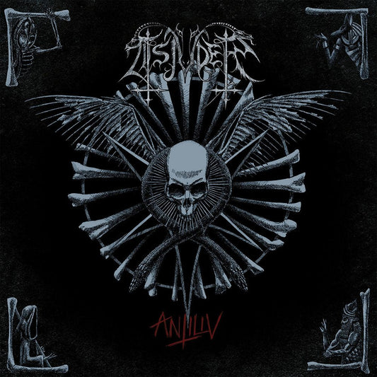 Front cover of "Antiliv" by Tsjuder available at Darkwoods Webstore