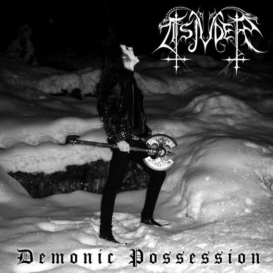 Front cover of "Demonic Possession" by Tsjuder available at Darkwoods Webstore