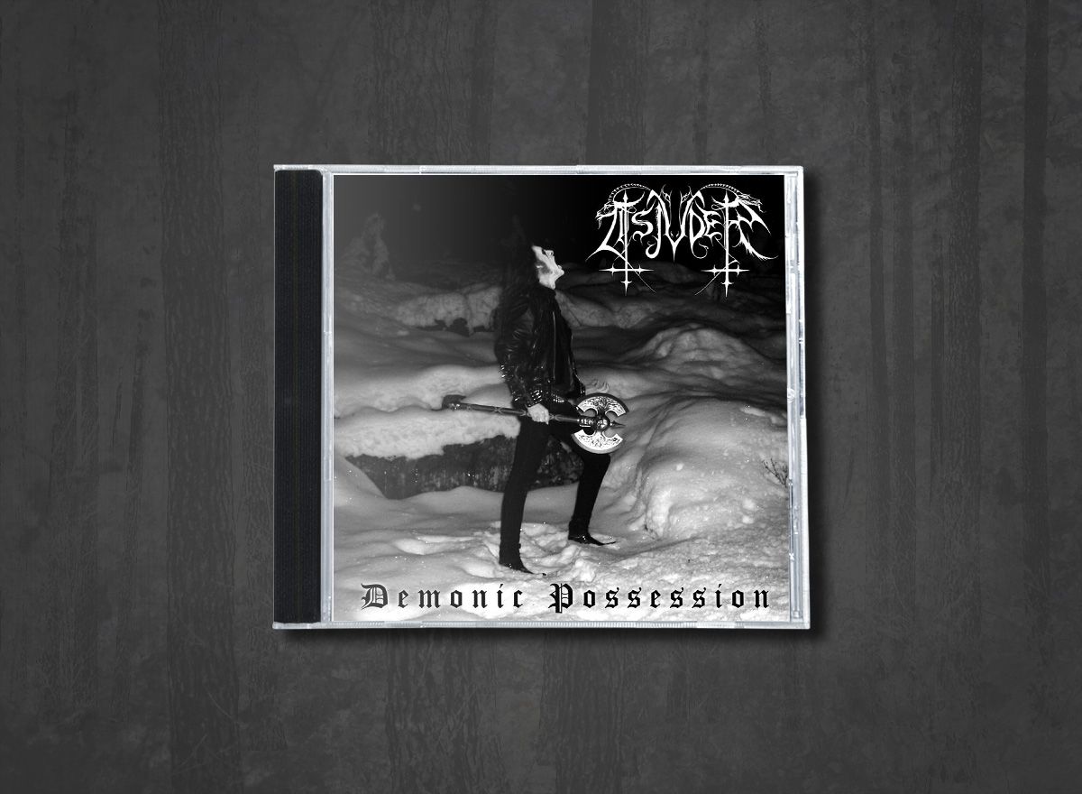 Additional artwork for "Demonic Possession" by Tsjuder available at Darkwoods Webstore
