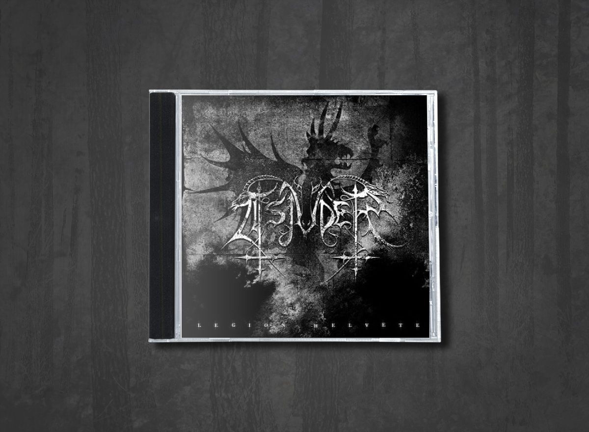 Additional artwork for "Legion Helvete" by Tsjuder available at Darkwoods Webstore
