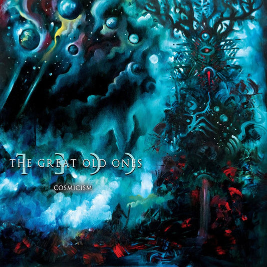 Front cover of "Cosmicism" by The Great Old Ones available at Darkwoods Webstore