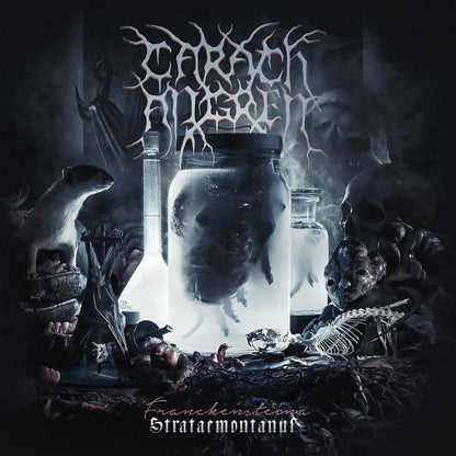 Front cover of "Franckensteina Strataemontanus" by Carach Angren available at Darkwoods Webstore