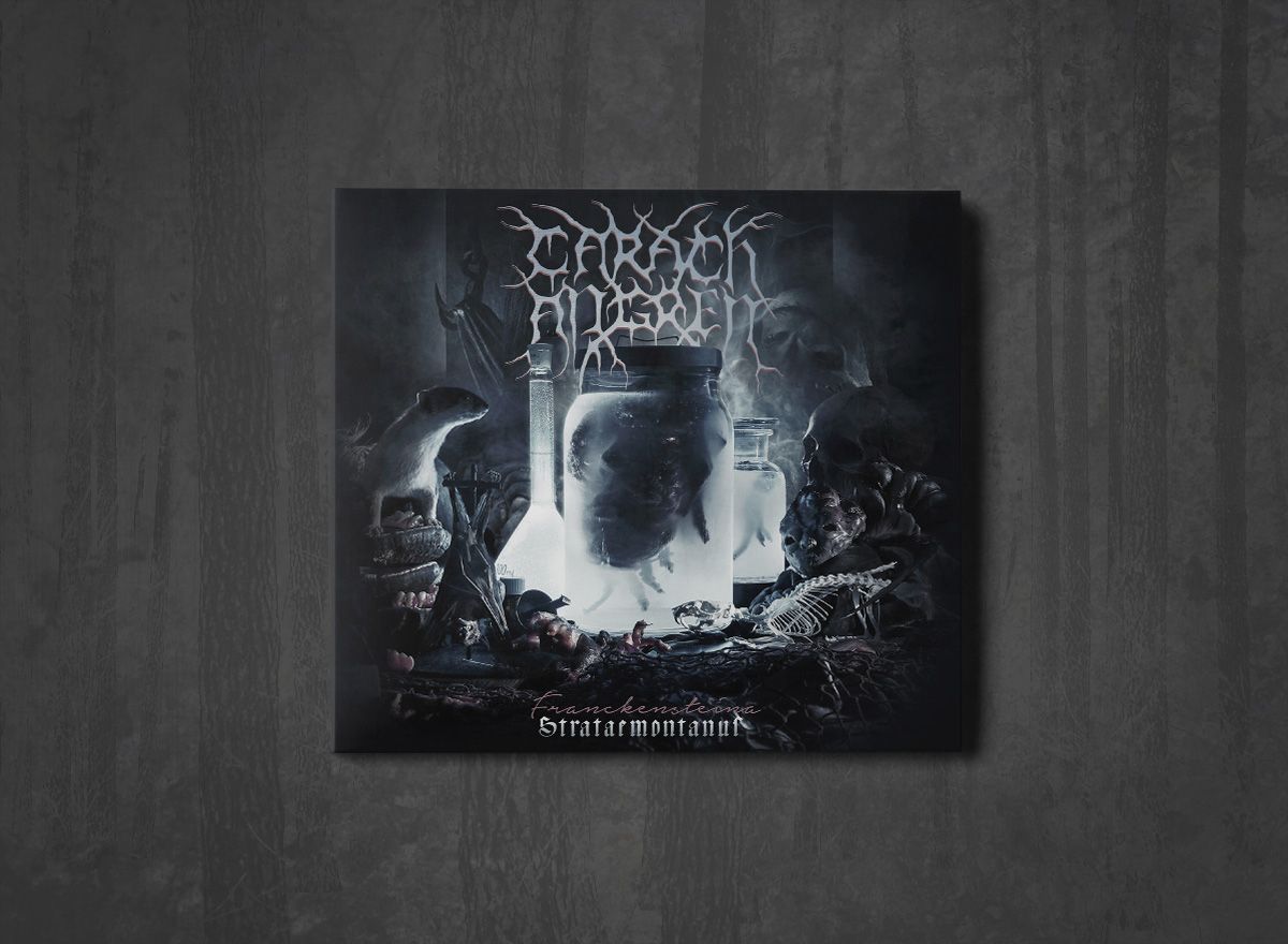Additional artwork for "Franckensteina Strataemontanus" by Carach Angren available at Darkwoods Webstore