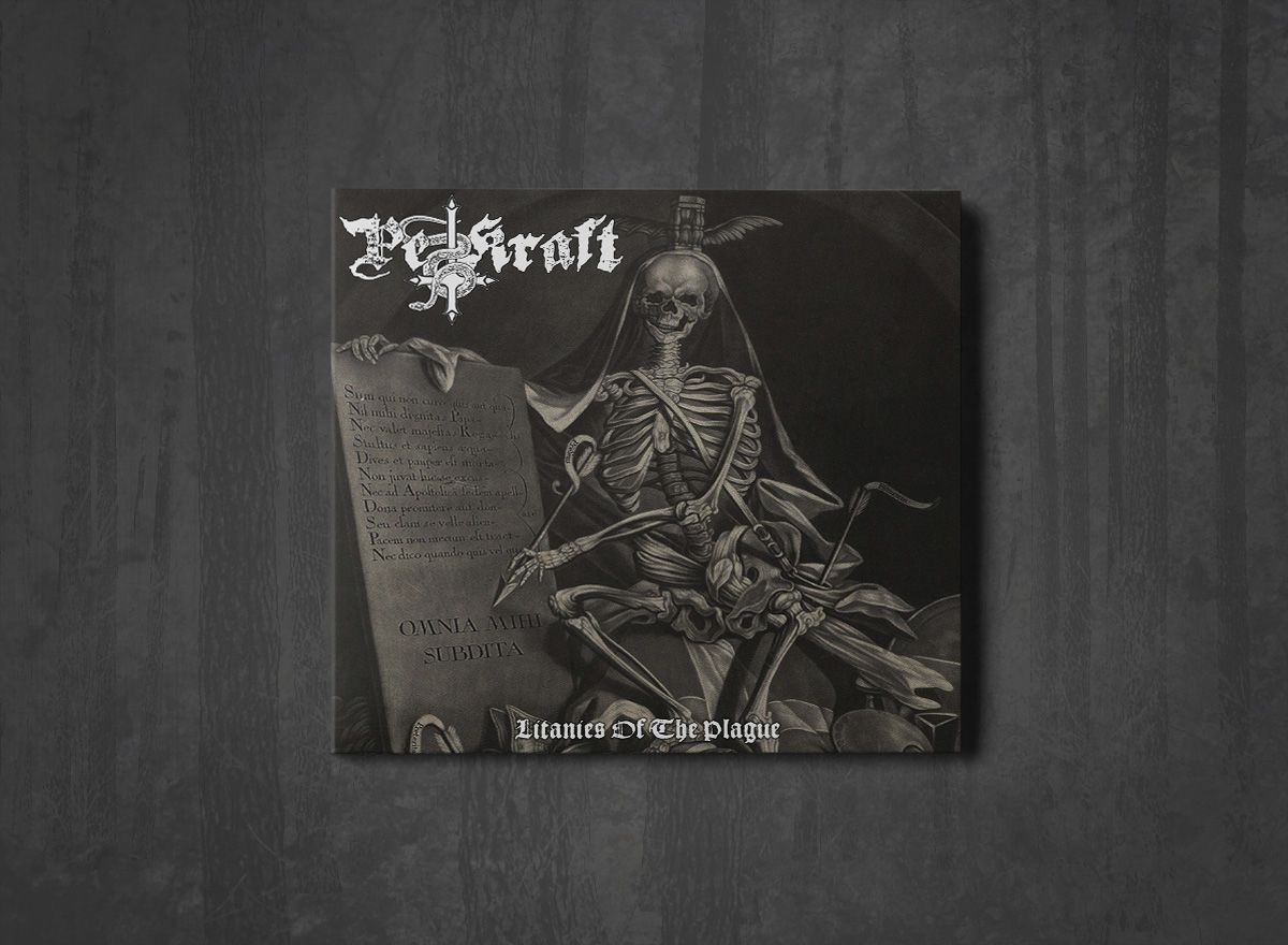Additional artwork for "Litanies of the Plague" by Pestkraft available at Darkwoods Webstore