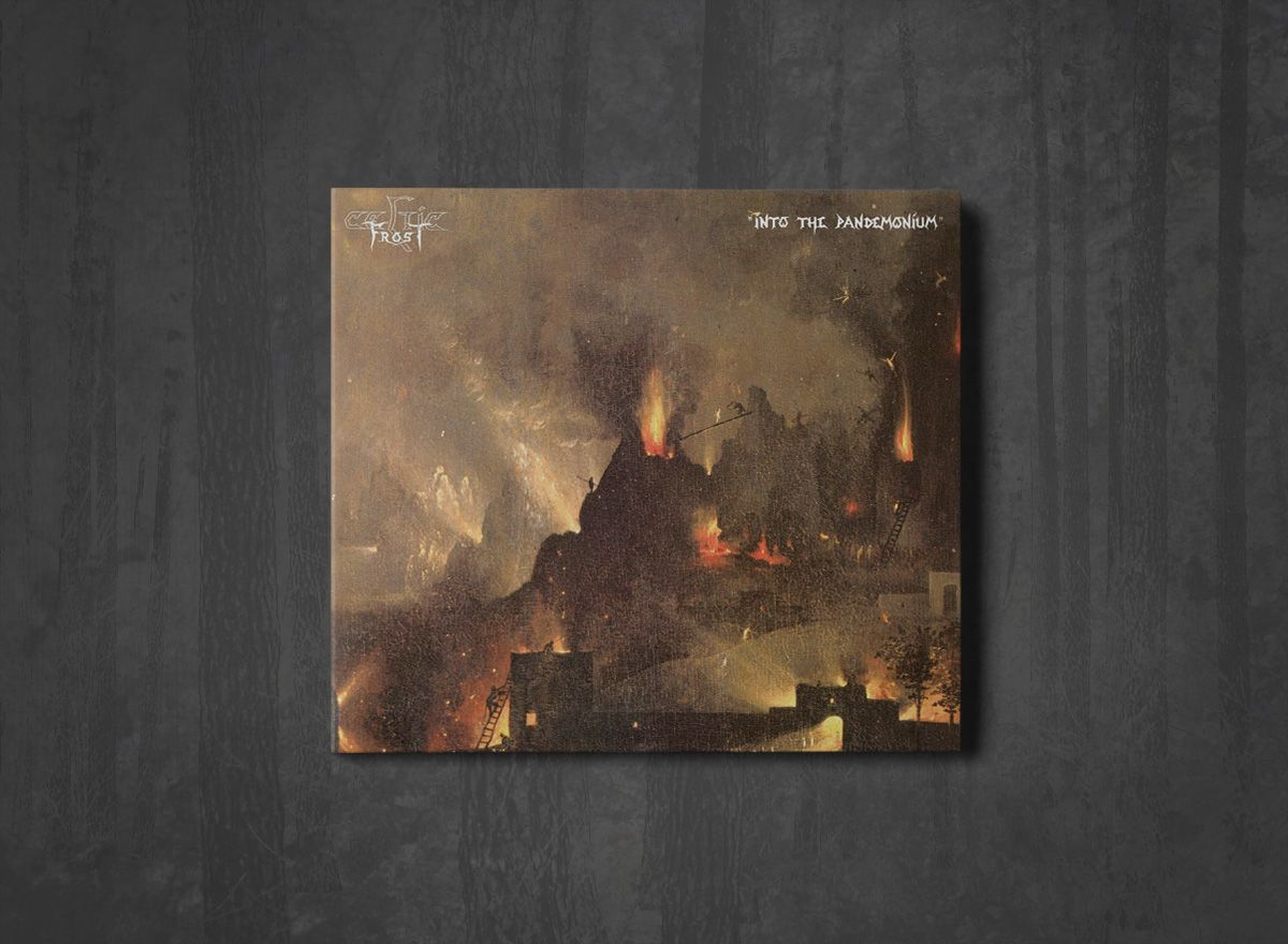 Additional artwork for "Into the Pandemonium" by Celtic Frost available at Darkwoods Webstore