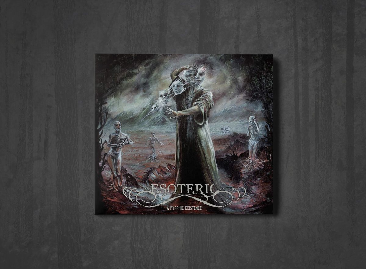 Additional artwork for "A Pyrrhic Existence" by Esoteric available at Darkwoods Webstore