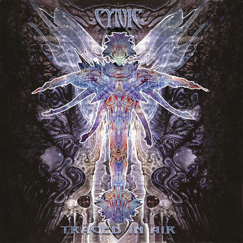 Front cover of "Traced in Air" by Cynic available at Darkwoods Webstore