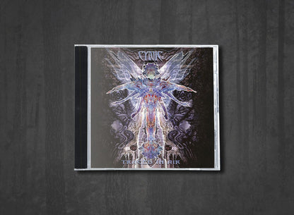 Additional artwork for "Traced in Air" by Cynic available at Darkwoods Webstore