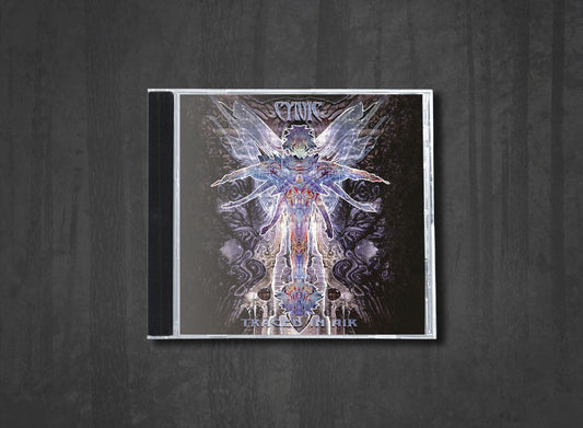Additional artwork for "Traced in Air" by Cynic available at Darkwoods Webstore