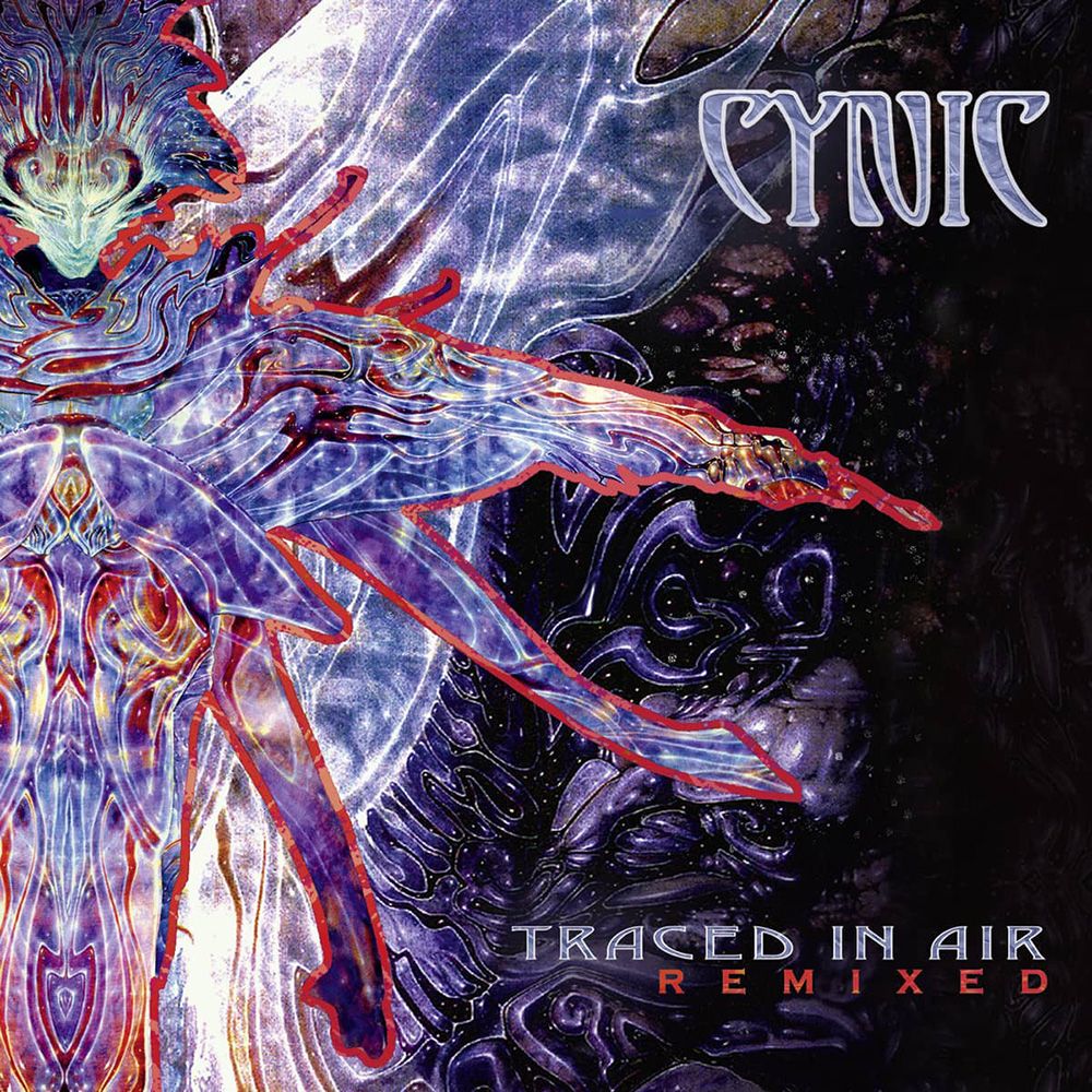 Front cover of "Traced in Air" by Cynic available at Darkwoods Webstore