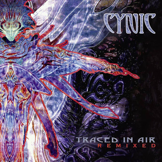 Front cover of "Traced in Air" by Cynic available at Darkwoods Webstore