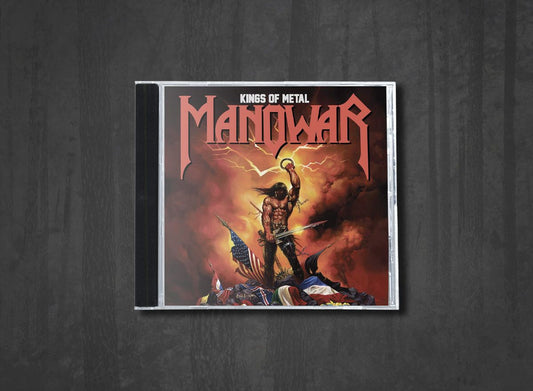 Additional artwork for "Kings of Metal" by Manowar available at Darkwoods Webstore