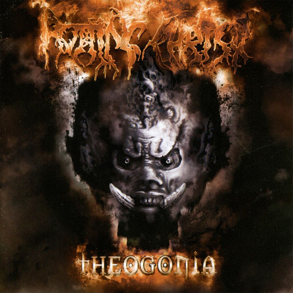Front cover of "Theogonia" by Rotting Christ available at Darkwoods Webstore