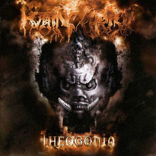 Front cover of "Theogonia" by Rotting Christ available at Darkwoods Webstore