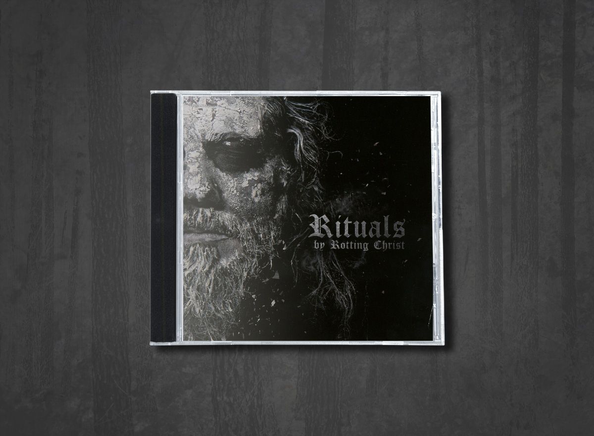 Additional artwork for "Rituals" by Rotting Christ available at Darkwoods Webstore