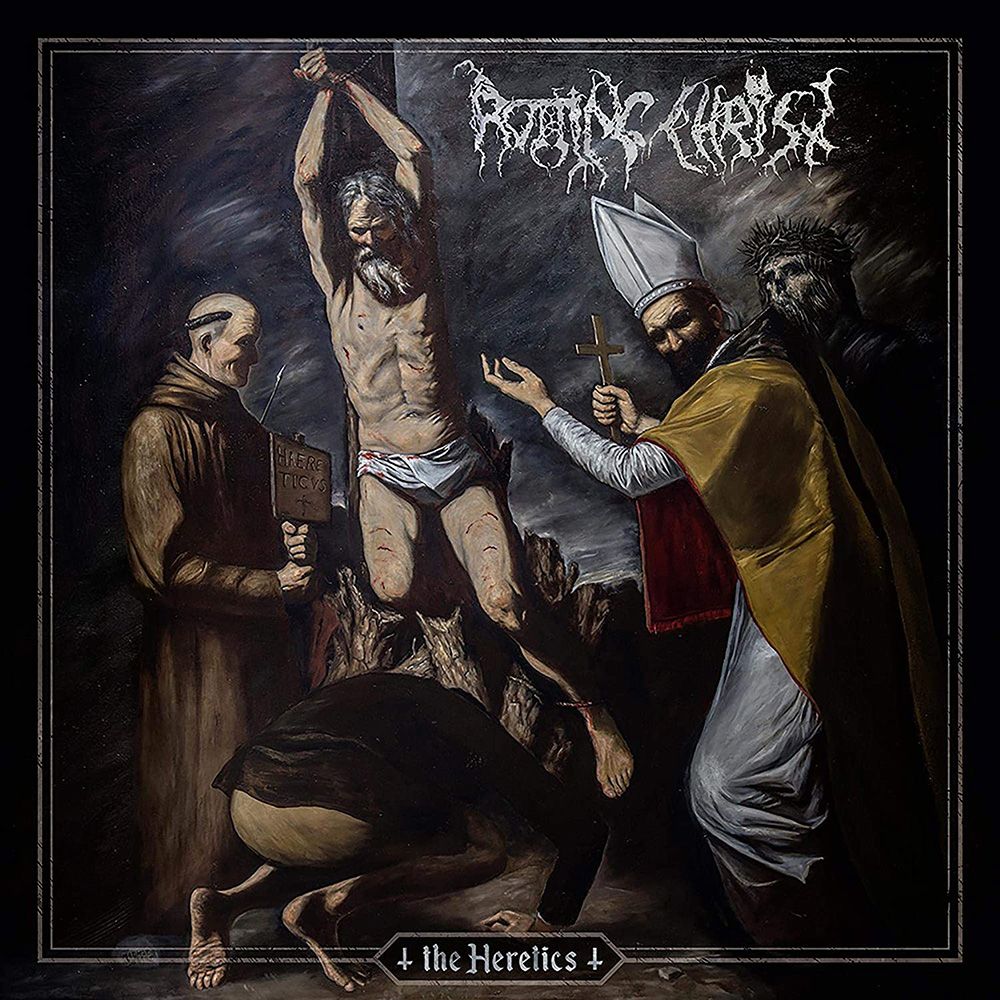 Front cover of "The Heretics" by Rotting Christ available at Darkwoods Webstore