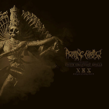 Front cover of "Their Greatest Spells: 30 Years of Rotting Christ" by Rotting Christ available at Darkwoods Webstore
